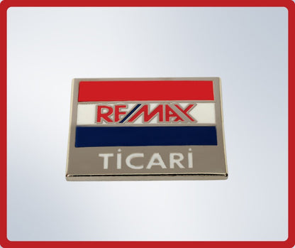 Re/Max Ticari Rozeti (mıknatıslı)